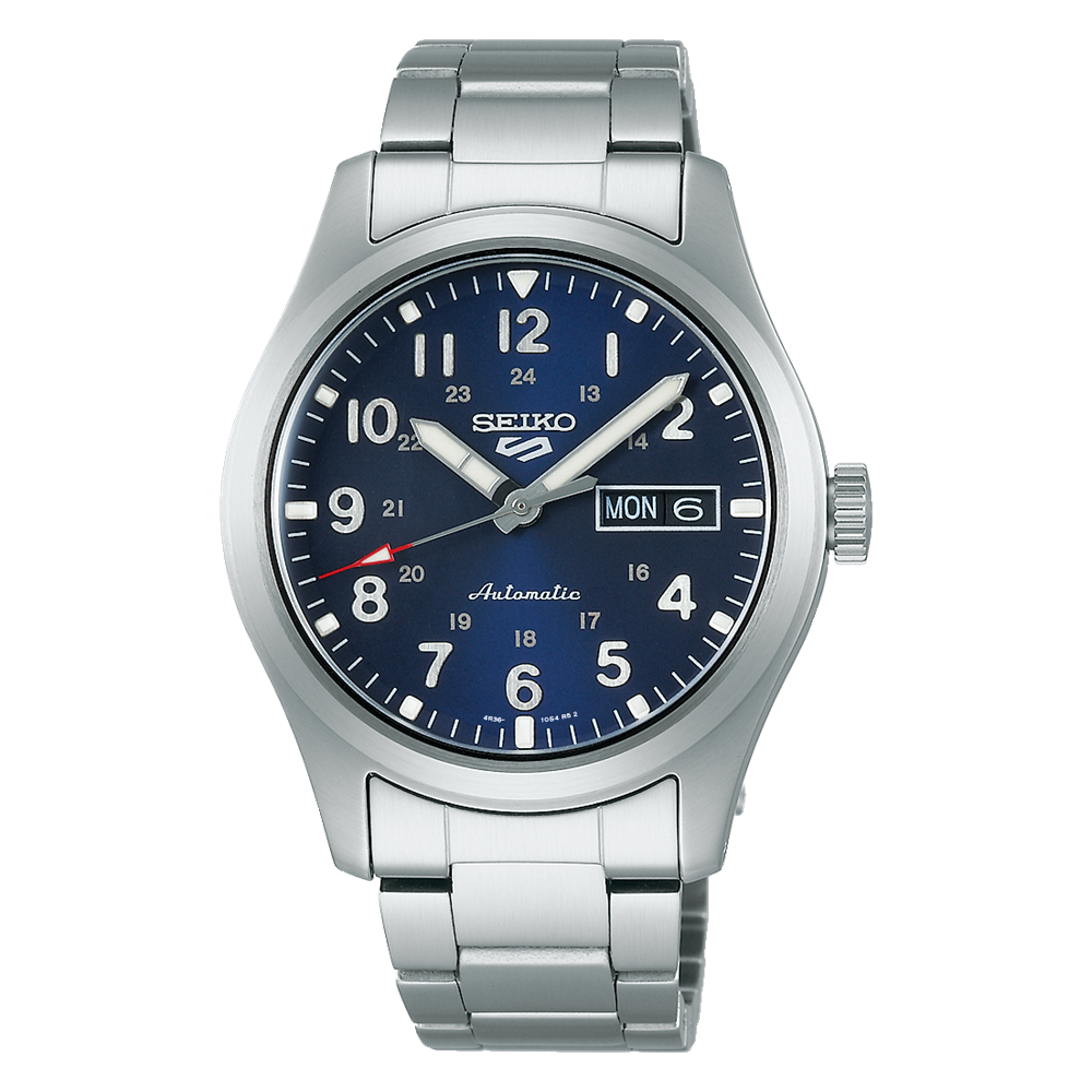 Orologio acciaio Seiko 5 Field Sports Style SRPG29K1