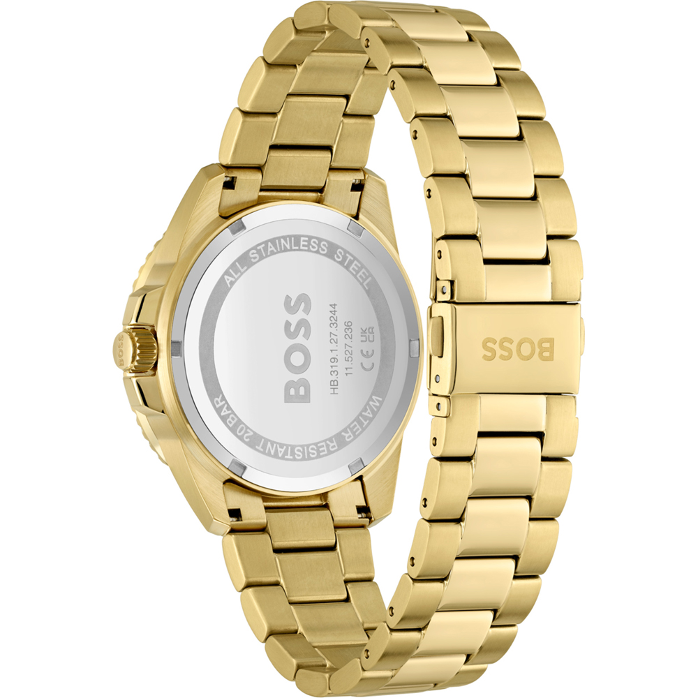 BOSS Orologio Uomo Collezione ACE | Quarzo 43mm Con Data E Bracciale Bicolore - 4