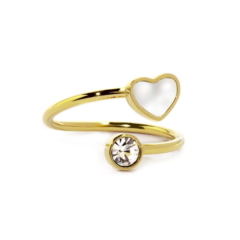 Anello Marlù Sparkles 15AN010GW-M