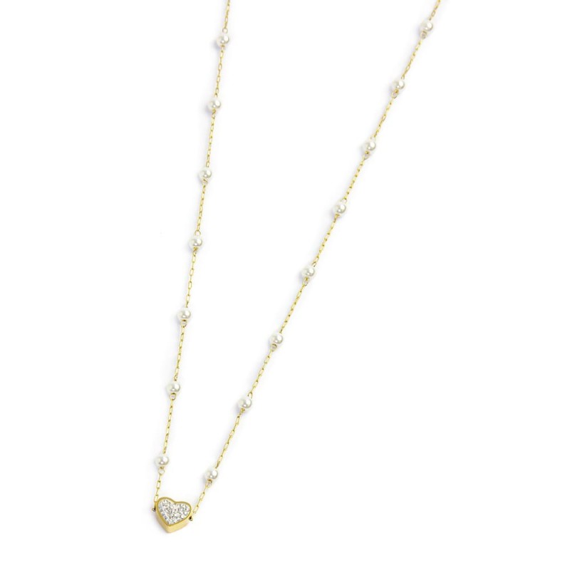 Collana Marlù Nel Mio Cuore 15CN032G-W