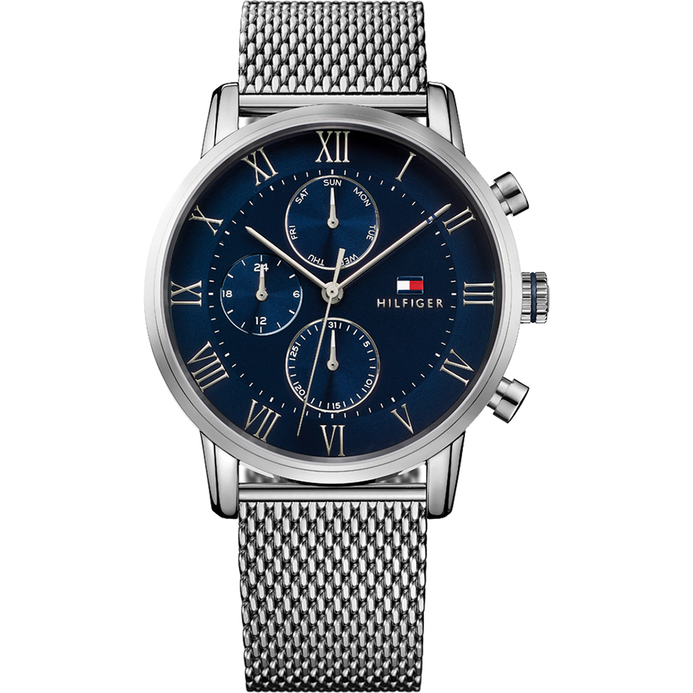 Orologio acciaio Tommy Hilfiger kane 1791398