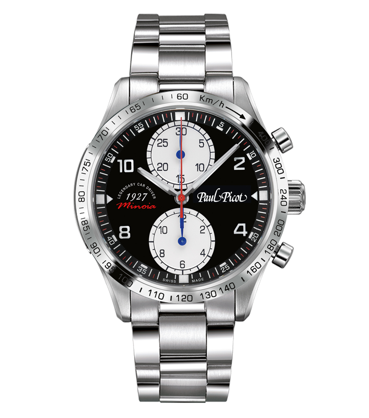 Orologio&#x20;acciaio&#x20;Paul&#x20;Picot&#x20;Gentleman&#x20;2127S-MINO-B