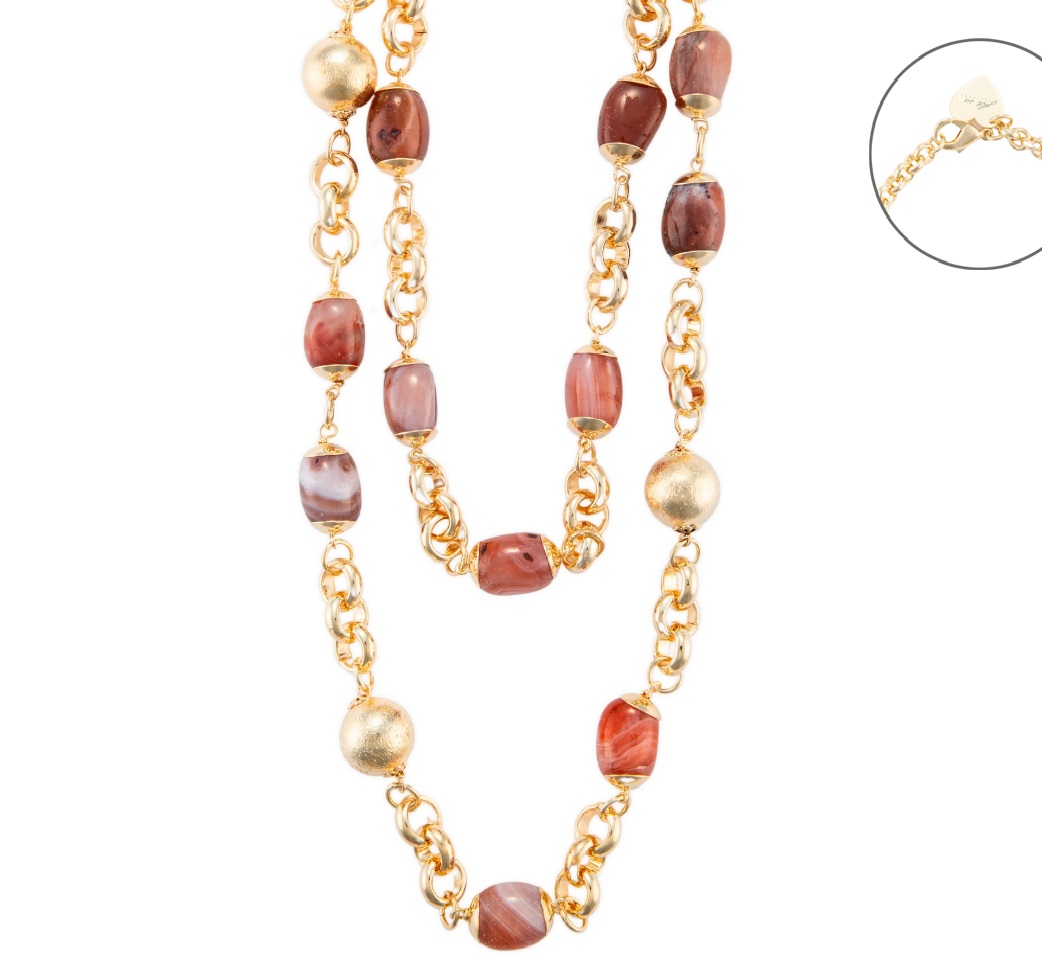 Collana 4US Cesare Paciotti Brass 4UCL7220W