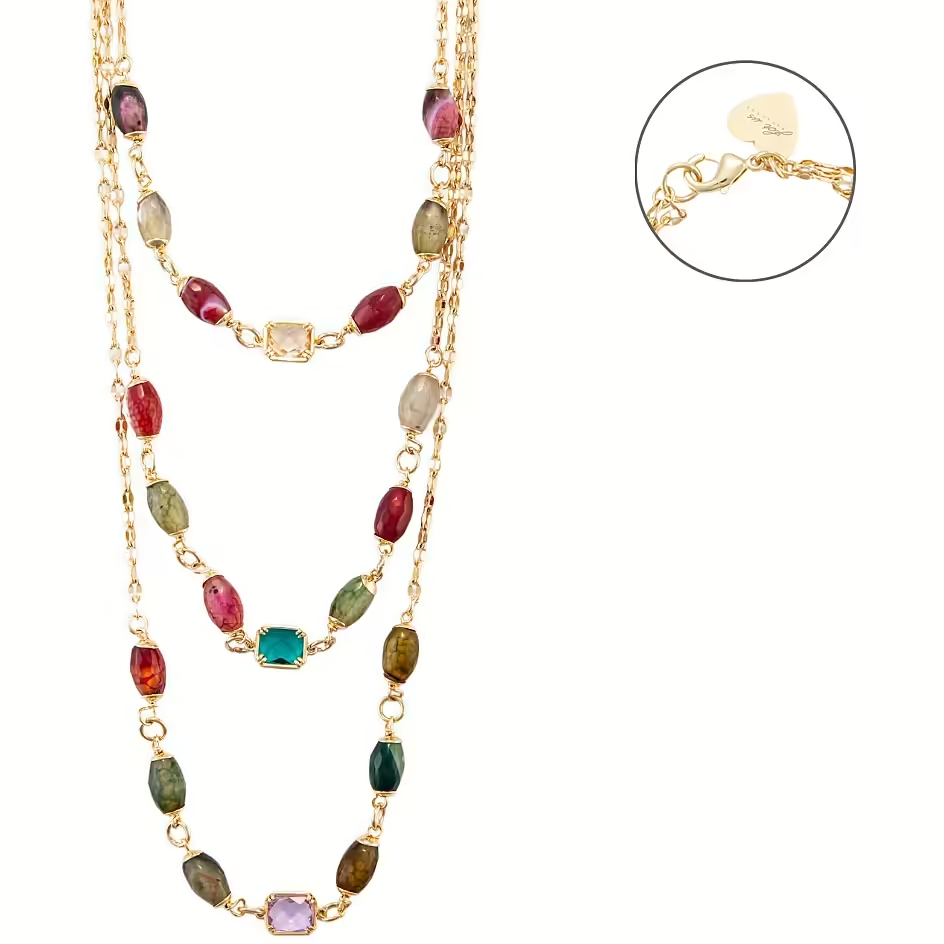 Collana 4US Cesare Paciotti Brass 4UCL7289W