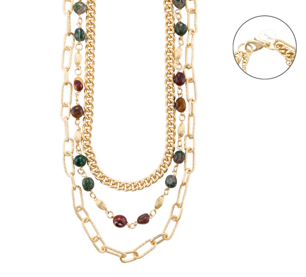 Collana 4US Cesare Paciotti Brass 4UCL7298W