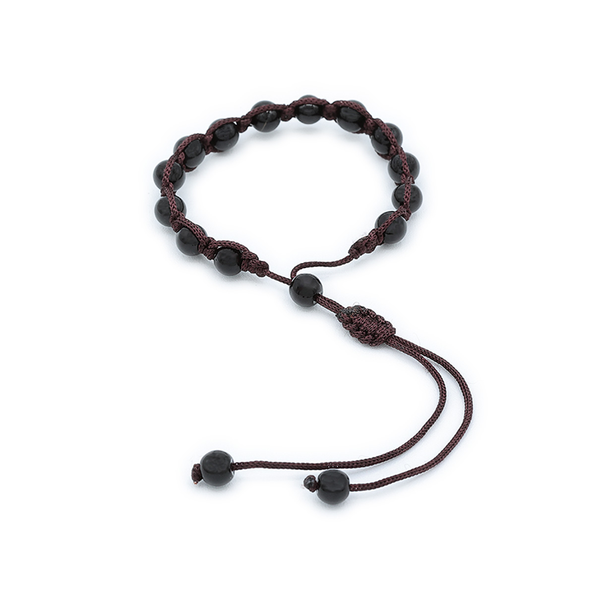 Bracciale Kenshò Cuore H014 Onice Nera
