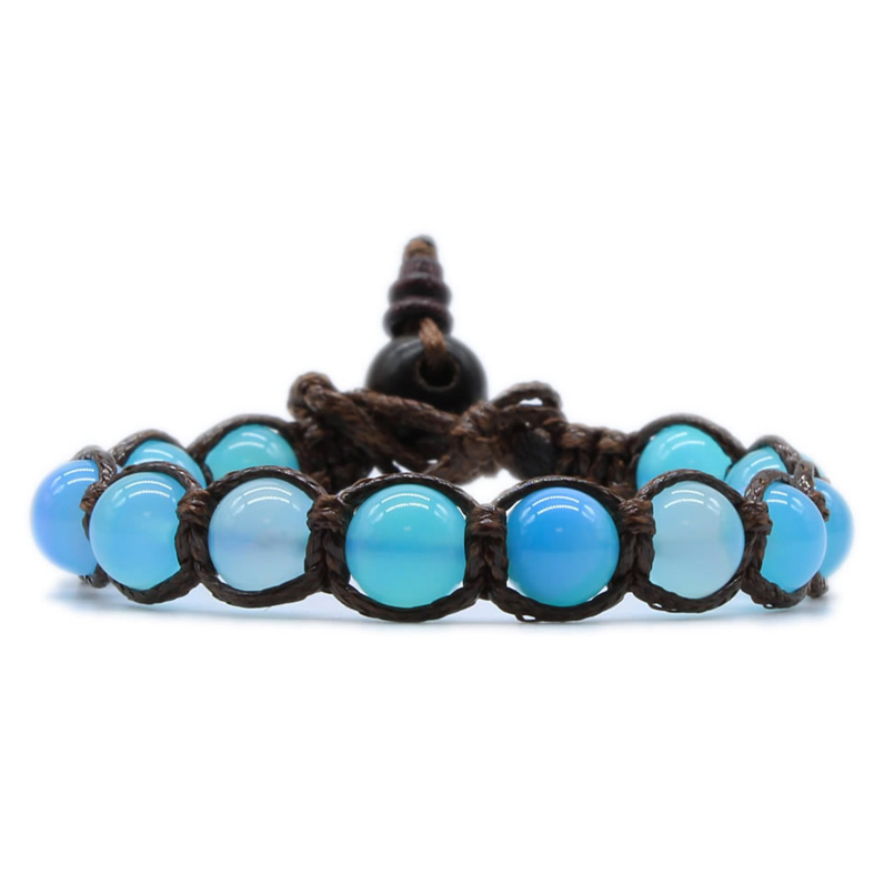 Bracciale Kenshò Anima A806 Agata Azzurra