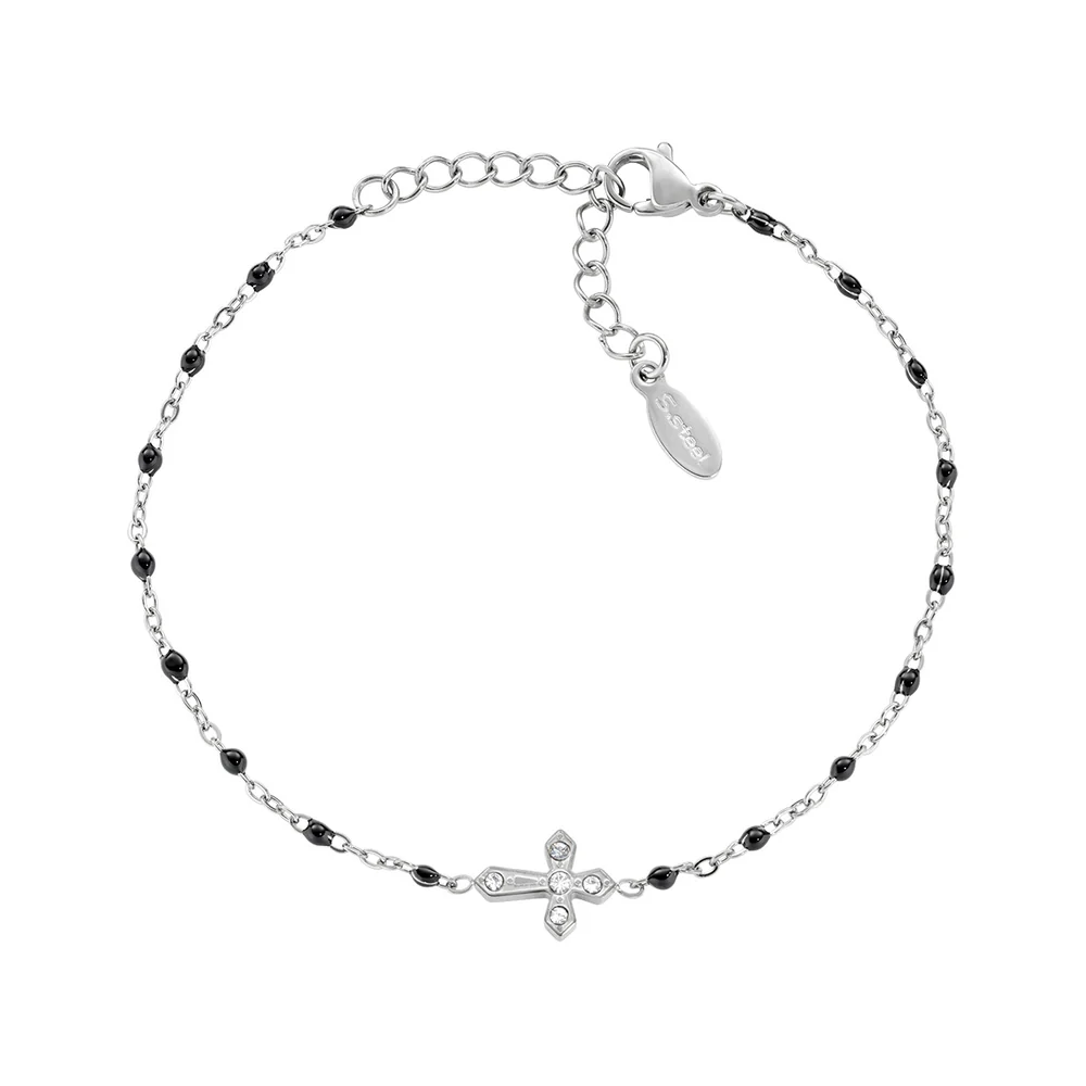 Bracciale Amen Croci ACBRCRSMBN