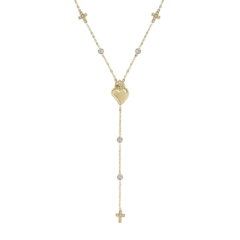 Collana Amen Sacro Cuore ACCL818390G