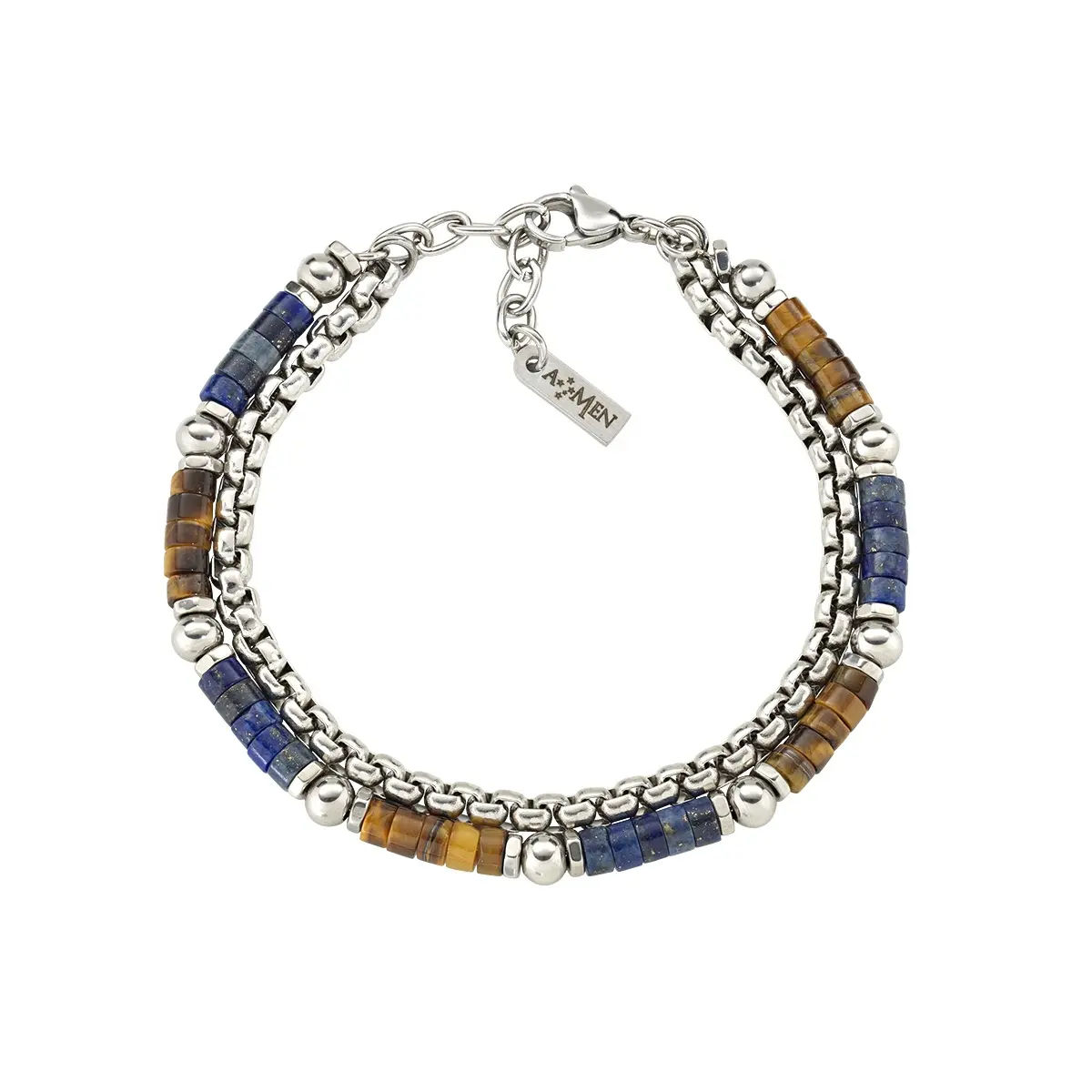 Bracciale Amen Uomo ACBR2BBBLM