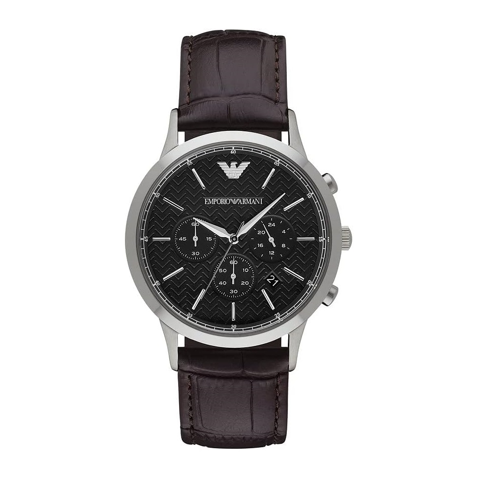 Orologio pelle Emporio Armani Renato AR2482