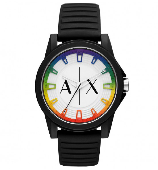 Orologio silicone Armani Exchange Rainbow AX2531
