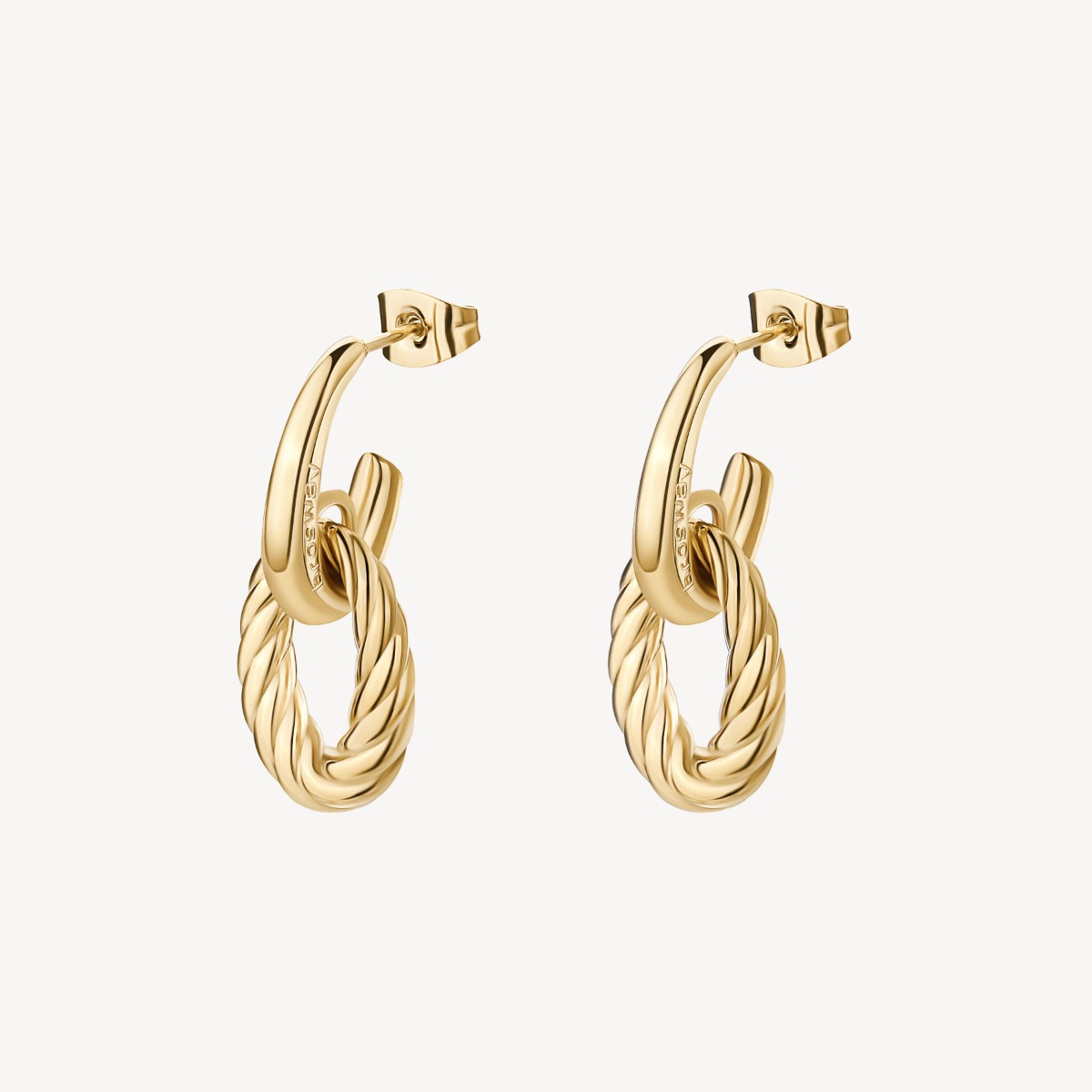 Brosway Collana Lunga Aura In Acciaio Oro 14K: Gioiello Donna Elegante E Minimal, Ideale Come Regalo