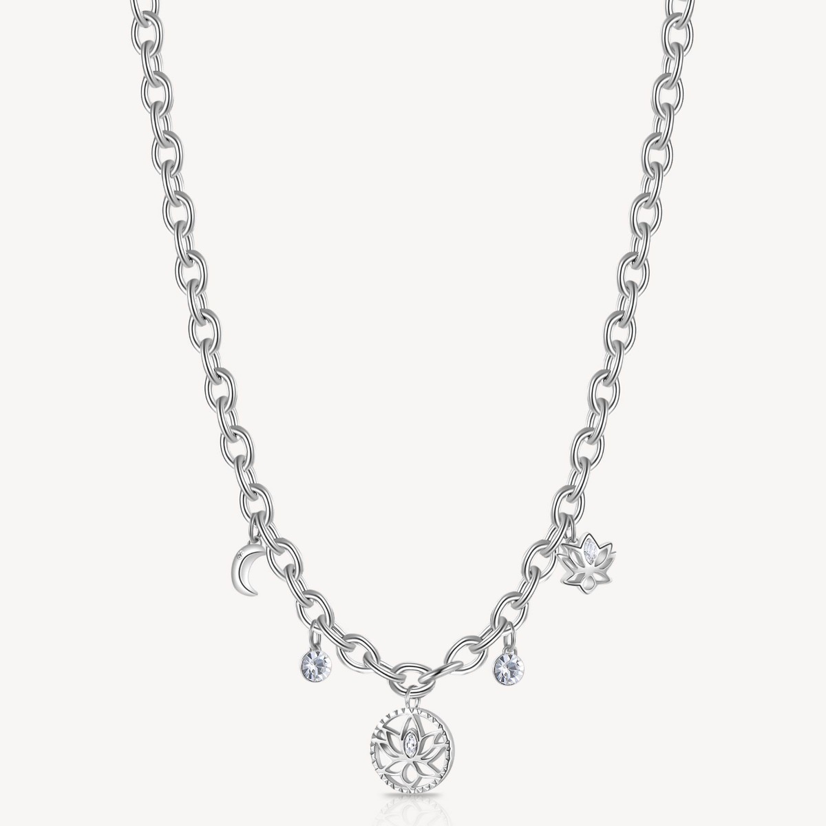 Collana Brosway Chakra Fiori di loto BHKN071