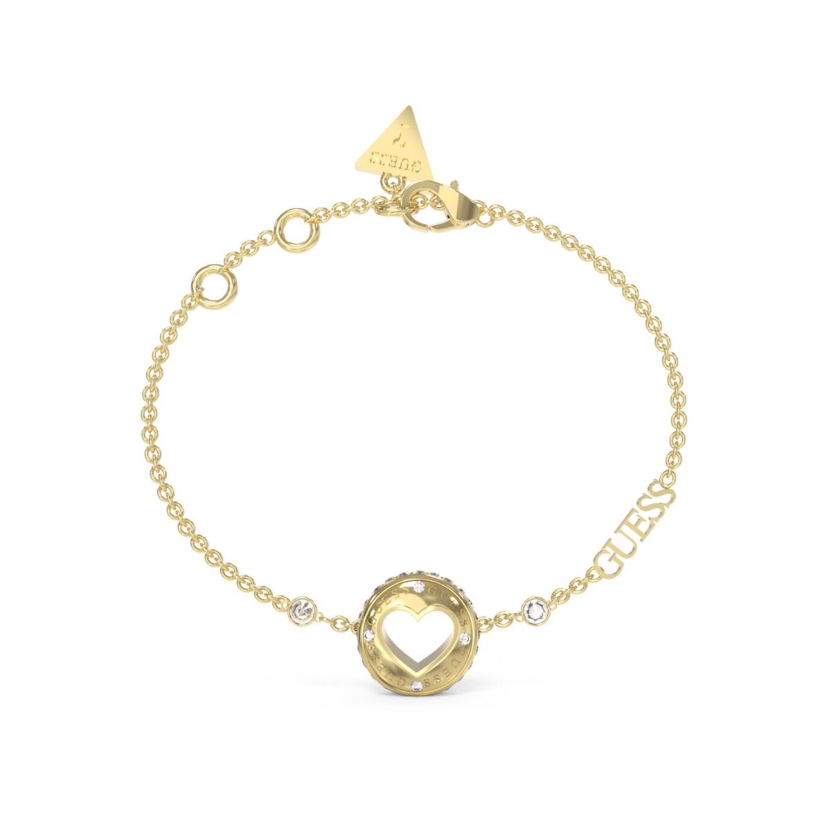 Bracciale Donna Guess Rolling Hearts JUBB03344JWYGS