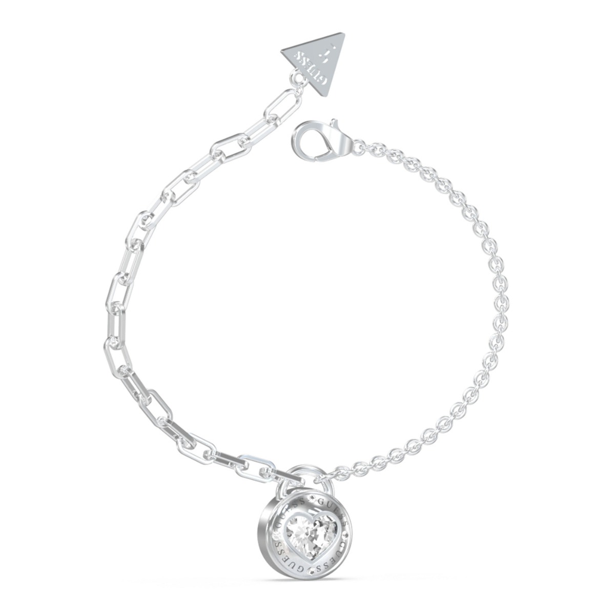 Bracciale Donna Guess Rolling Hearts JUBB03353JWRHS