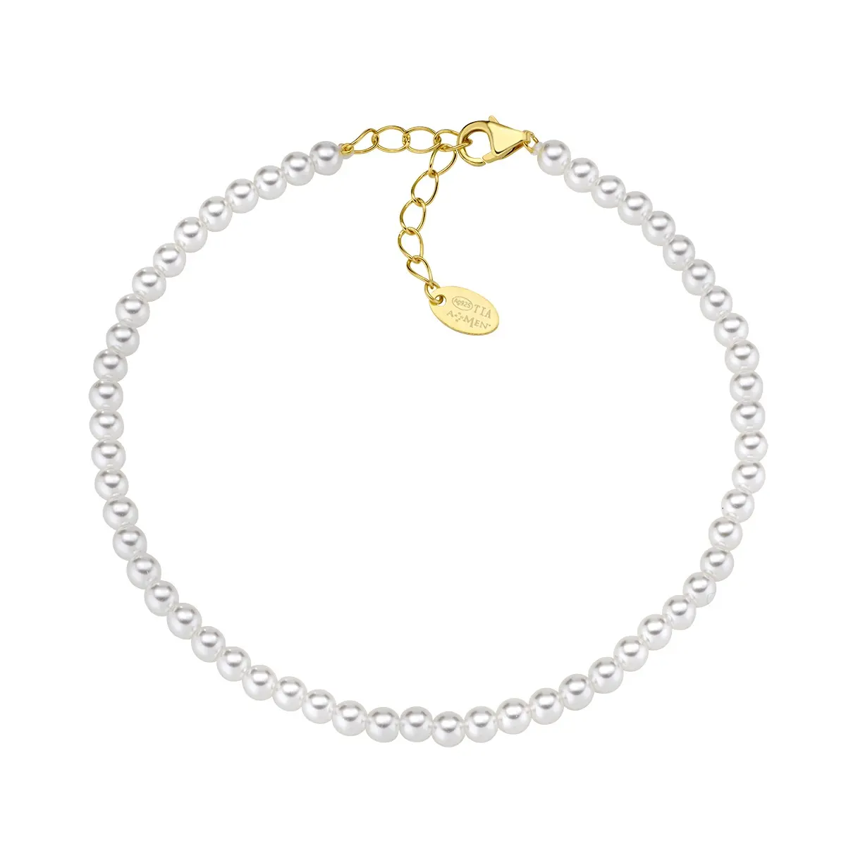 Bracciale Amen Perle BRPE30SWGB16