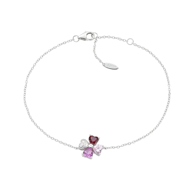 Bracciale Amen Quadricuore BRQUBMFU