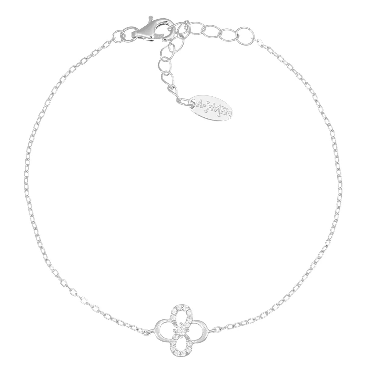Bracciale Amen Quadrifogli BRQUINBBZ
