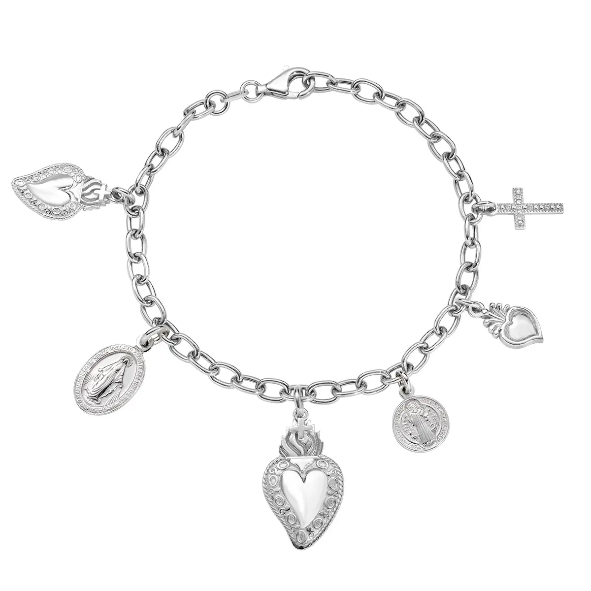 Bracciale Amen Sacro Cuore BRSCMB