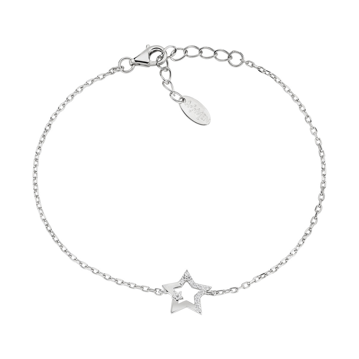 Bracciale Amen Stelle BRSTSTBBZ