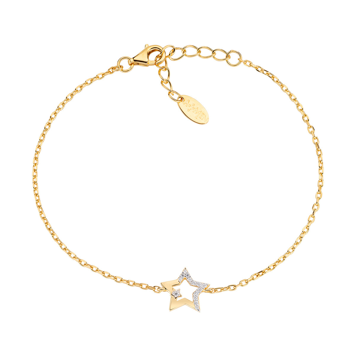 Bracciale Amen Stelle BRSTSTGBZ