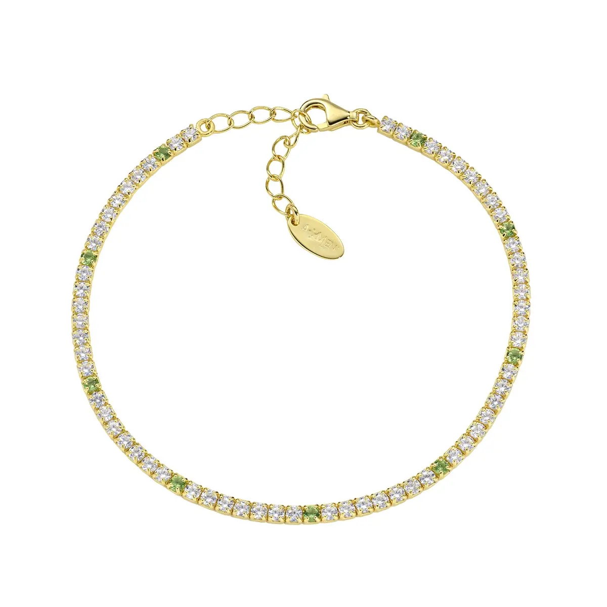 Bracciale Amen Tennis BT7GOLB16