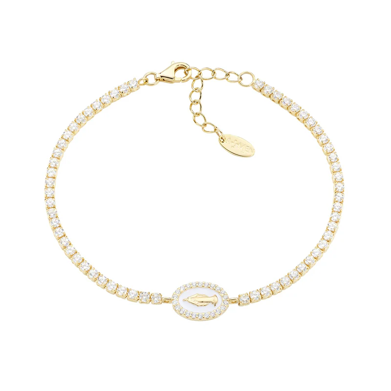 Bracciale Amen Tennis Miracolosa BTMISMGBZ16