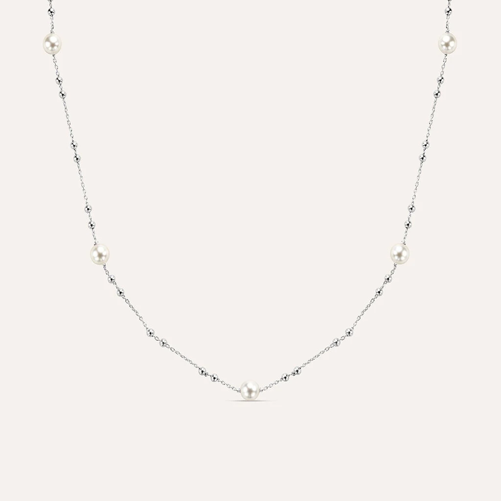Collana&#x20;Stroili&#x20;Silver&#x20;Pearls&#x20;1615975