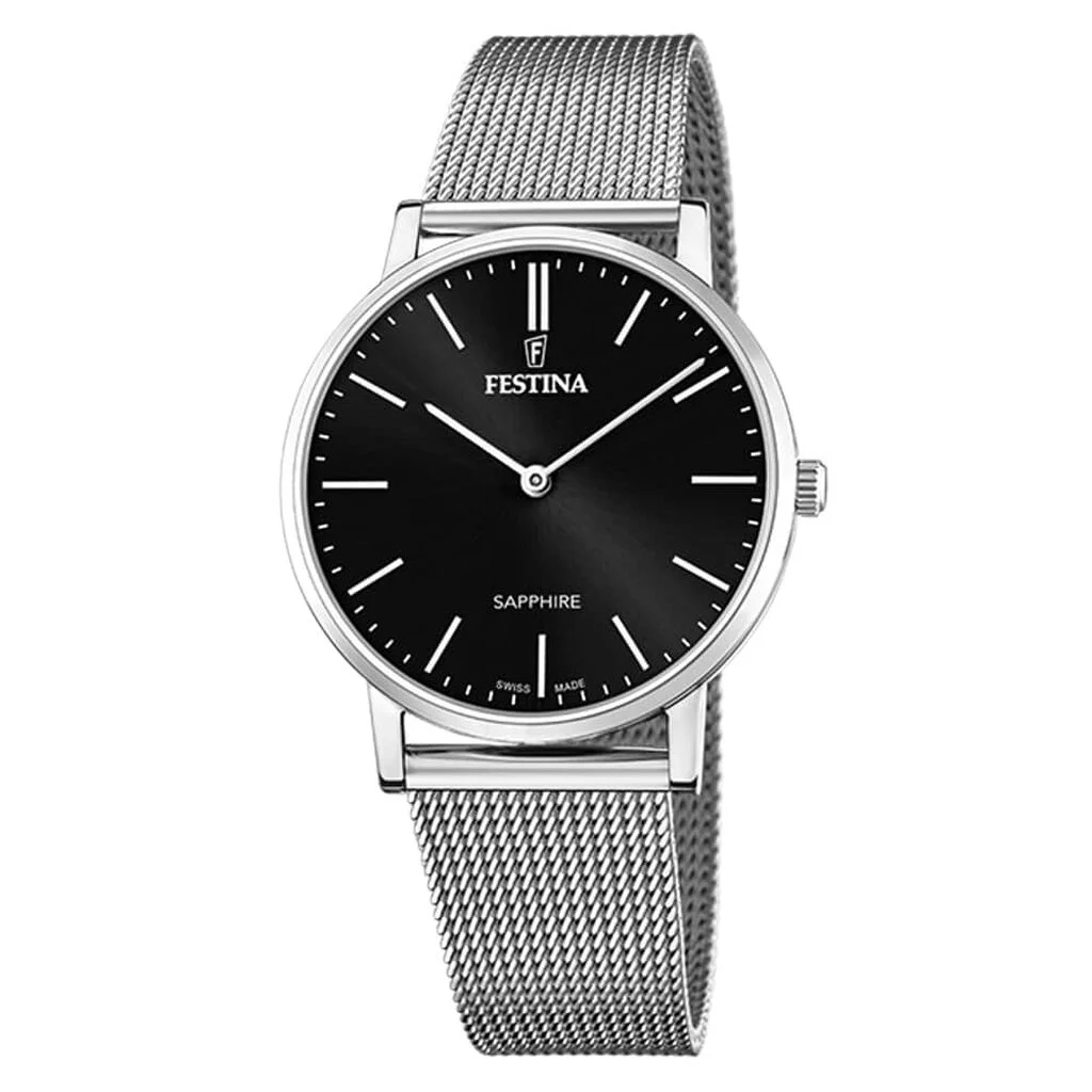 Orologio&#x20;acciaio&#x20;Festina&#x20;Swiss&#x20;Made&#x20;F20014&#x2F;3