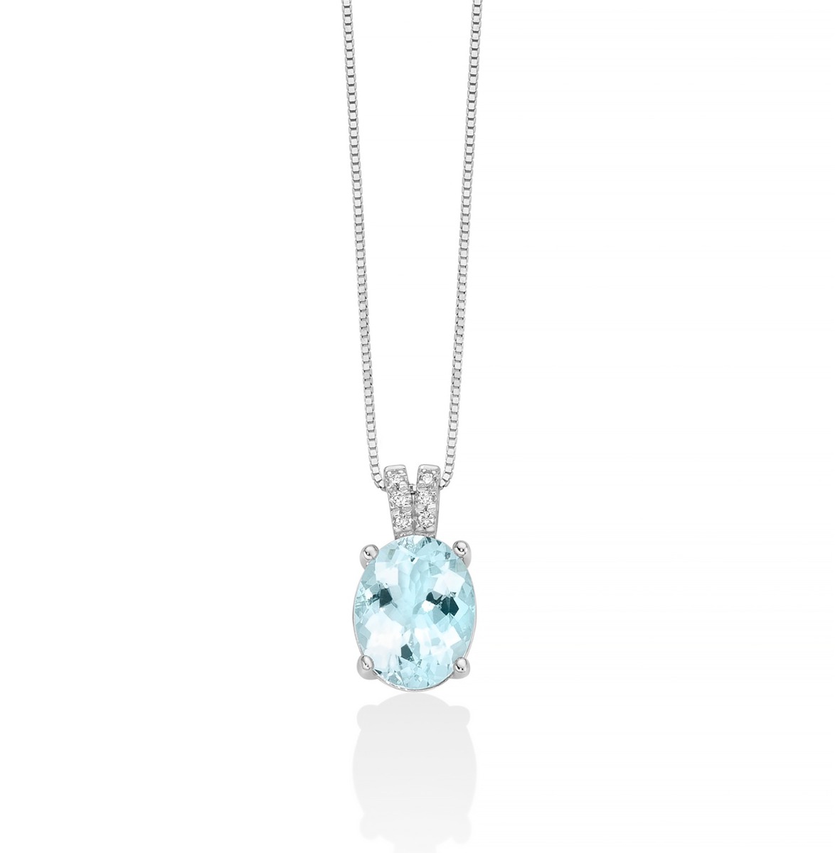 Collana Yukiko Acquamarina CLD4210Y