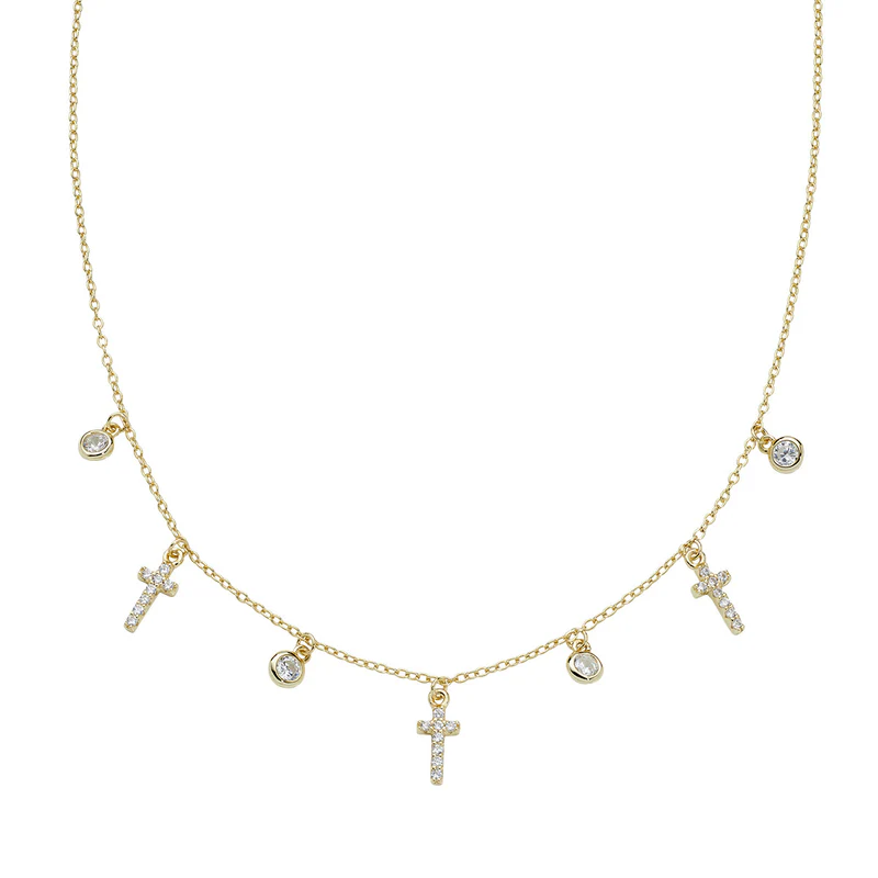 Collana Amen Croci CLMCRGBZ