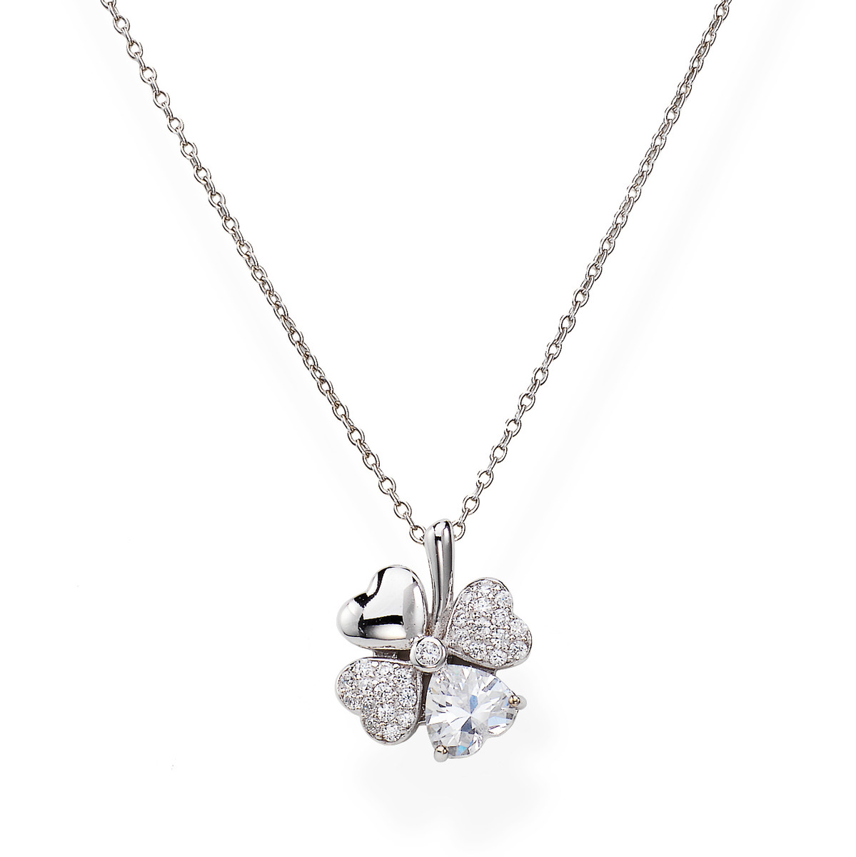 Collana Amen Quadricuore CLPQUBB