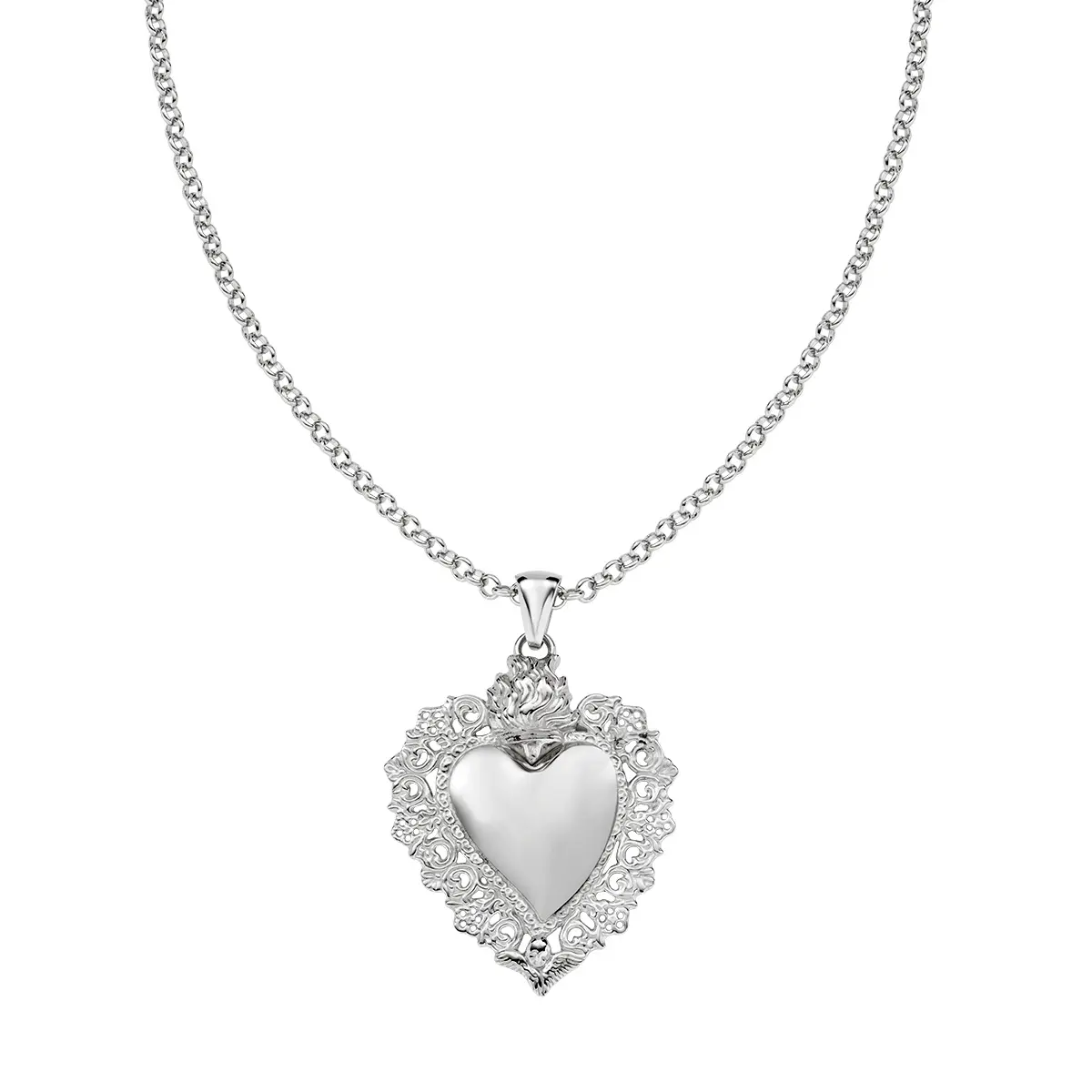 Collana Amen Sacro Cuore CLSCB2