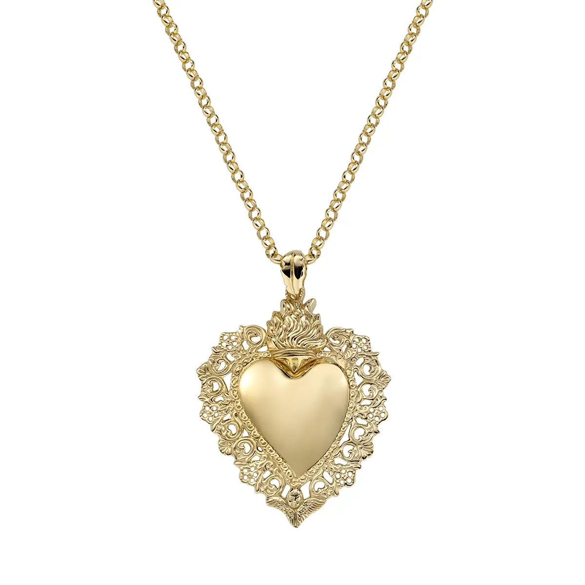 Collana Amen Sacro Cuore CLSCG1