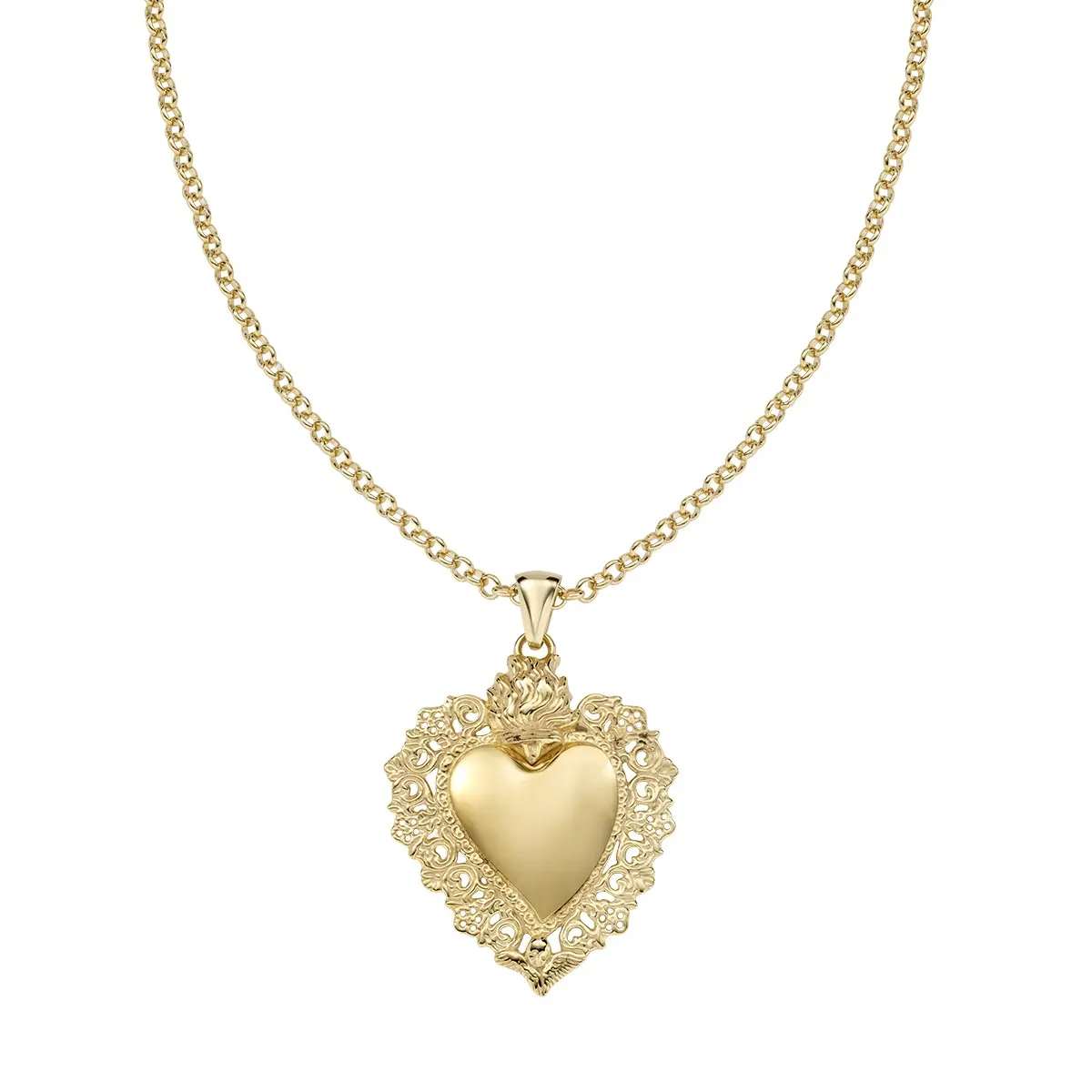 Collana Amen Sacro Cuore CLSCG2