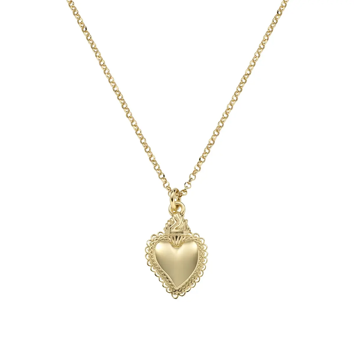 Collana Amen Sacro Cuore CLSCG3