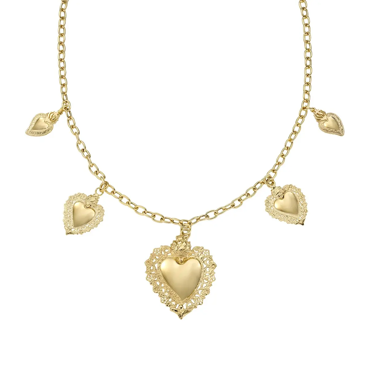 Collana Amen Sacro Cuore CLSCMG1