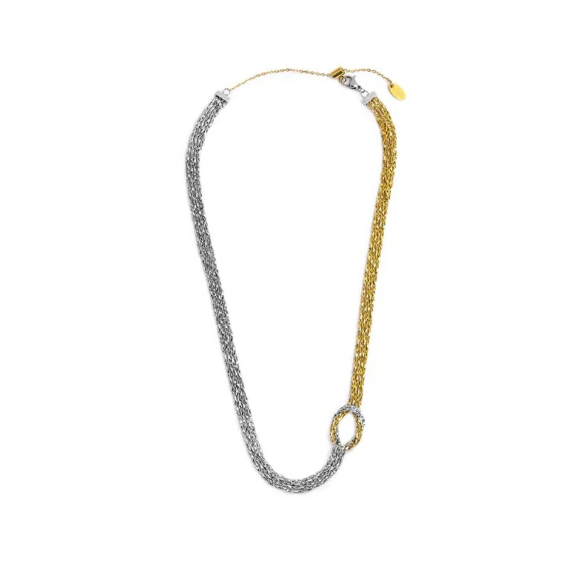 Collana Marlù Knoted To My Heart 25CN0003GS