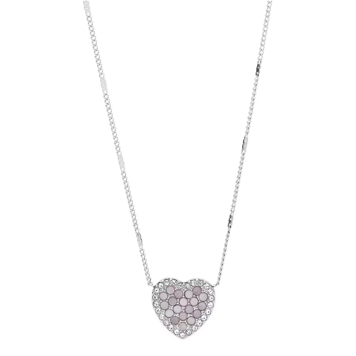 Collana donna Fossil Mosaic Heart JF03415040