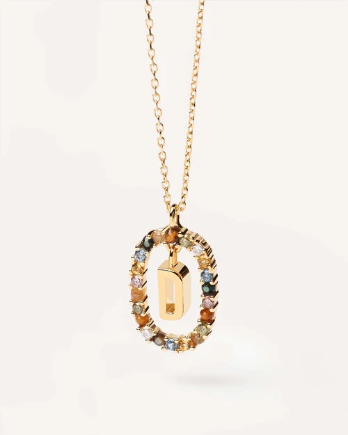 Collana Donna PDPAOLA Lettera D CO01-263-U