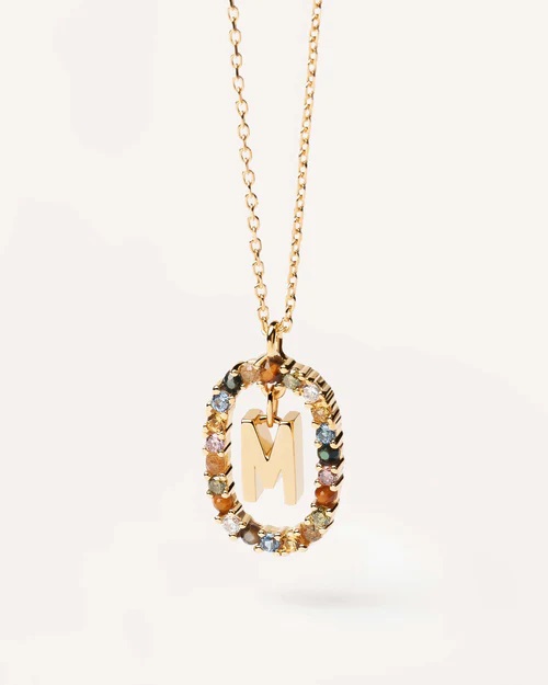 Collana&#x20;Donna&#x20;PDPAOLA&#x20;Lettera&#x20;M&#x20;CO01-272-U