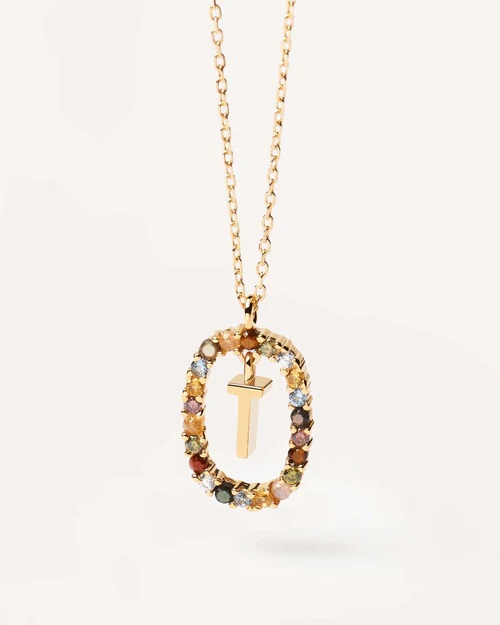 Collana Donna PDPAOLA Lettera T CO01-279-U