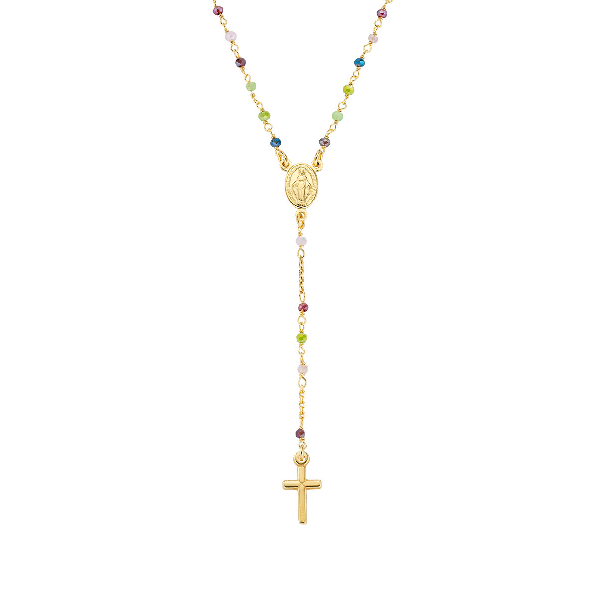 Collana Amen Rosari CRO10GARVE4