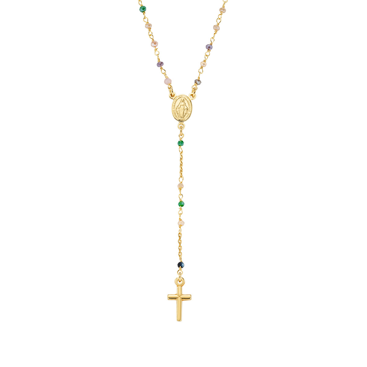 Collana Amen Rosari CRO10GTOVE4