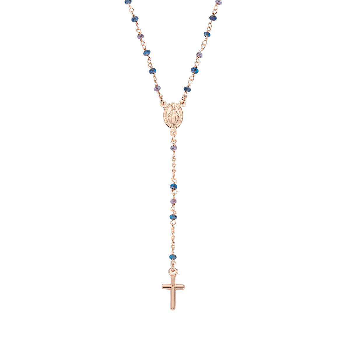 Collana Amen Rosari CRO10RBLTO4