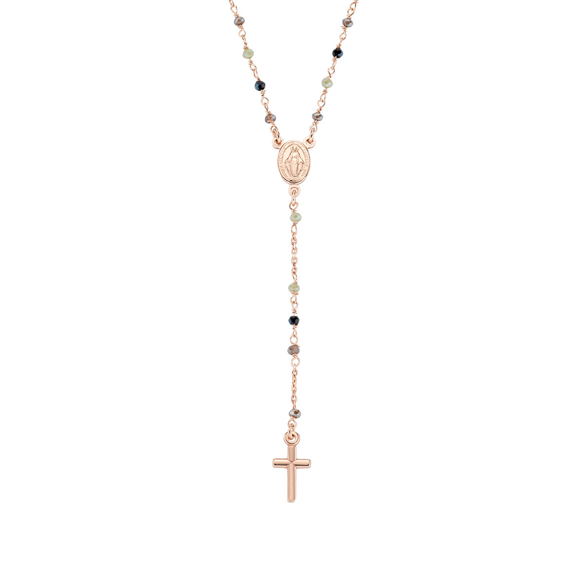 Collana Amen Rosari CRO10RGTOVE4