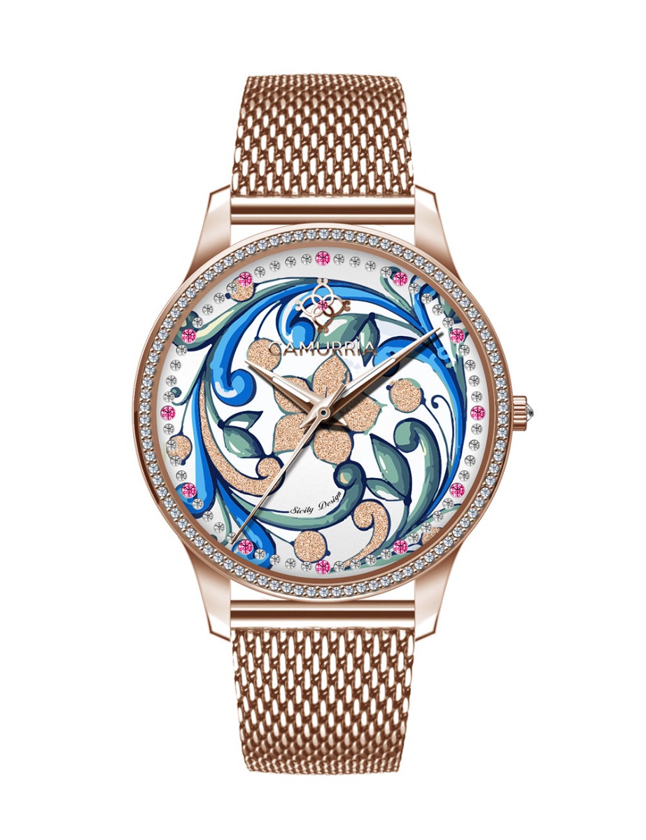 Orologio acciaio Camurria A Maiolica CW07RS1