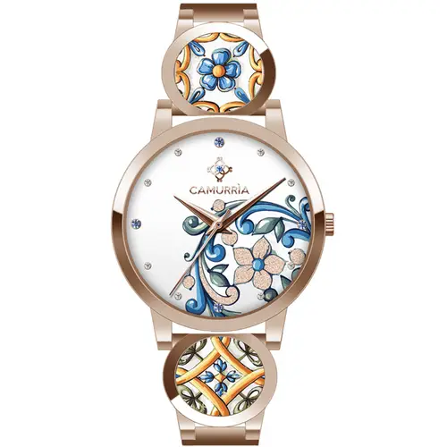 Orologio acciaio Camurria A Maiolica CW29RS2