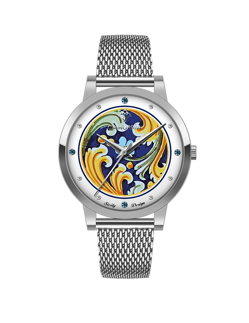 Orologio acciaio Camurria Caltagirone CW53SS1